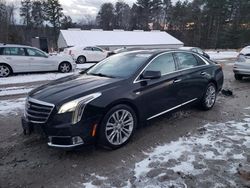 Salvage cars for sale at West Warren, MA auction: 2018 Cadillac XTS Luxury