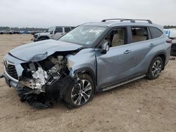 Salvage cars for sale at Houston, TX auction: 2024 Toyota Highlander LE