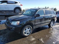 Salvage cars for sale at Denver, CO auction: 2006 Toyota Highlander Limited