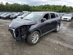 KIA salvage cars for sale: 2018 KIA Sorento LX