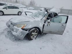 Salvage cars for sale at Wayland, MI auction: 2005 Honda Accord EX