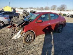 Salvage cars for sale at Sacramento, CA auction: 2016 Nissan Versa S