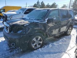 Salvage cars for sale at Denver, CO auction: 2015 Honda Pilot EXL