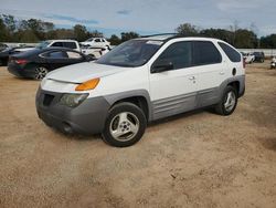 Salvage cars for sale at Theodore, AL auction: 2001 Pontiac Aztek