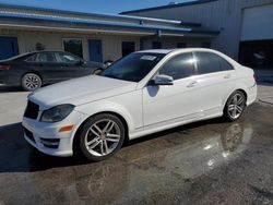 Salvage cars for sale at Fort Pierce, FL auction: 2013 Mercedes-Benz C 250