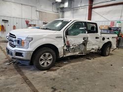 Salvage cars for sale at Mcfarland, WI auction: 2018 Ford F150 Supercrew