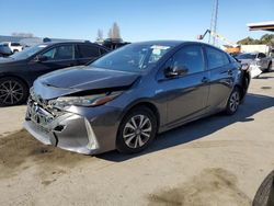 Salvage cars for sale from Copart Hayward, CA: 2017 Toyota Prius Prime