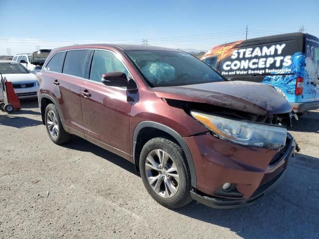 2015 Toyota Highlander LE