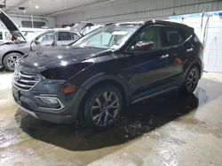 Salvage cars for sale at Candia, NH auction: 2017 Hyundai Santa FE Sport