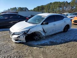 Salvage cars for sale at Seaford, DE auction: 2021 Nissan Sentra SR