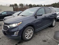 Salvage cars for sale at Exeter, RI auction: 2018 Chevrolet Equinox LT