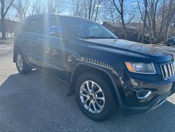 Salvage cars for sale at North Billerica, MA auction: 2014 Jeep Grand Cherokee Limited