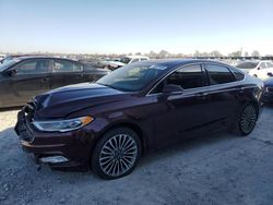 Salvage cars for sale at auction: 2017 Ford Fusion SE