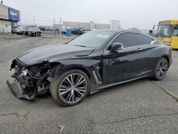 Salvage cars for sale at Pasco, WA auction: 2018 Infiniti Q60 Luxe 300