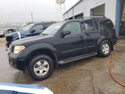 Salvage cars for sale at Chicago Heights, IL auction: 2005 Nissan Pathfinder LE