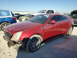 Vehiculos salvage en venta de Copart Haslet, TX: 2012 Cadillac CTS Premium Collection