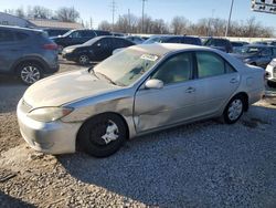 Salvage cars for sale at Columbus, OH auction: 2005 Toyota Camry LE