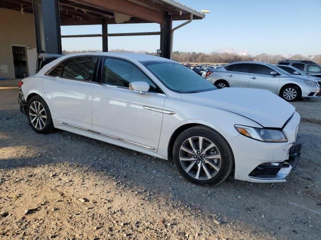 2018 Lincoln Continental Premiere