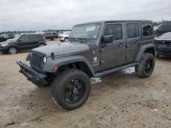 Jeep salvage cars for sale: 2017 Jeep Wrangler Unlimited Sport