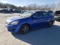 Salvage cars for sale at North Billerica, MA auction: 2014 Nissan Sentra S