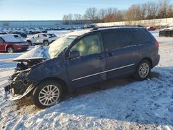 Salvage cars for sale at Davison, MI auction: 2007 Toyota Sienna XLE