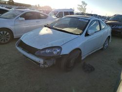 Salvage cars for sale at American Canyon, CA auction: 2005 Acura RSX TYPE-S