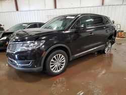 Lincoln salvage cars for sale: 2018 Lincoln MKX Select