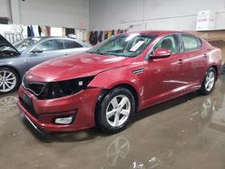 Salvage cars for sale from Copart Elgin, IL: 2014 KIA Optima LX