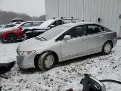 Salvage cars for sale at Windsor, NJ auction: 2006 Honda Civic Hybrid