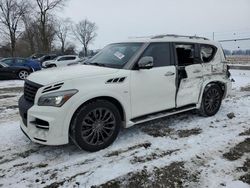 2017 Infiniti QX80 Base en venta en Cicero, IN