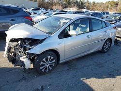 Salvage cars for sale at Exeter, RI auction: 2022 Toyota Prius Prime LE