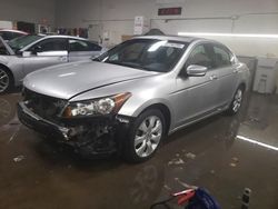 Salvage cars for sale at Elgin, IL auction: 2010 Honda Accord EXL