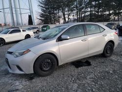 2015 Toyota Corolla L en venta en Windsor, NJ