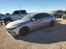 Salvage cars for sale at Andrews, TX auction: 2021 Hyundai Elantra SEL