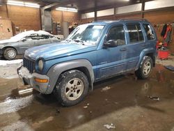 Salvage cars for sale at Ebensburg, PA auction: 2003 Jeep Liberty Limited