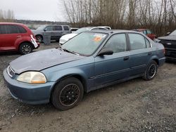 Vehiculos salvage en venta de Copart Arlington, WA: 1998 Honda Civic LX