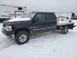 Chevrolet salvage cars for sale: 2002 Chevrolet Silverado K2500 Heavy Duty