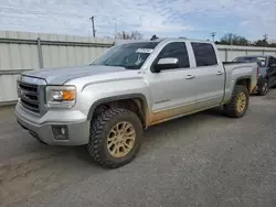 Salvage trucks for sale at Shreveport, LA auction: 2015 GMC Sierra K1500 SLE