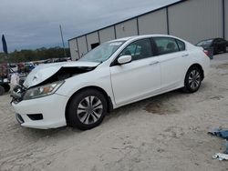 Salvage cars for sale at Apopka, FL auction: 2014 Honda Accord LX