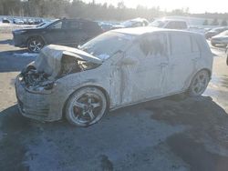 Salvage cars for sale at Windham, ME auction: 2017 Volkswagen GTI S