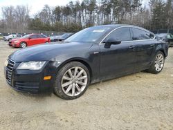 Salvage cars for sale at Waldorf, MD auction: 2013 Audi A7 Premium Plus