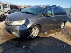 Salvage cars for sale at Louisville, KY auction: 2012 Honda Odyssey Touring