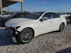 Salvage cars for sale at West Palm Beach, FL auction: 2018 Infiniti Q50 Luxe