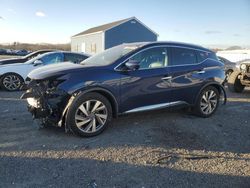 Salvage cars for sale at Assonet, MA auction: 2019 Nissan Murano S