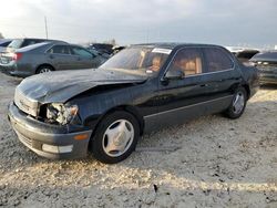 Salvage cars for sale at Taylor, TX auction: 1998 Lexus LS 400