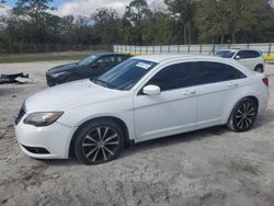 Salvage cars for sale at Fort Pierce, FL auction: 2013 Chrysler 200 Limited