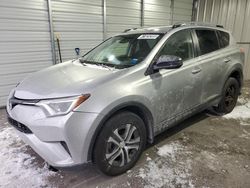 Salvage cars for sale from Copart Assonet, MA: 2018 Toyota Rav4 LE