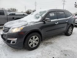 Chevrolet salvage cars for sale: 2017 Chevrolet Traverse LT