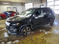 Jeep salvage cars for sale: 2017 Jeep Compass Latitude