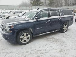 Vehiculos salvage en venta de Copart Davison, MI: 2017 Chevrolet Suburban K1500 LT